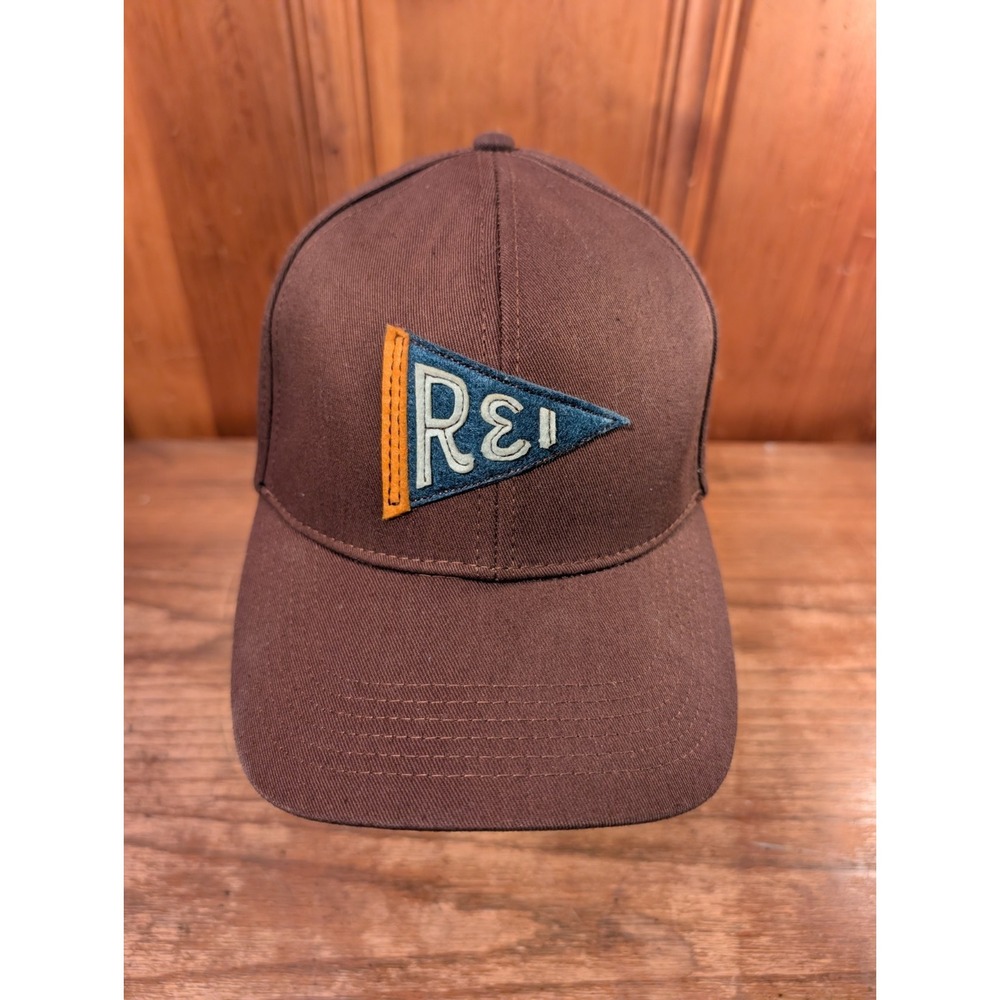 REI Hat CO-OP Land and Sea Adult Size Adjustable Trucker Hat Snap Back Cap #1094